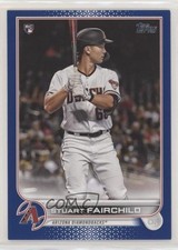 2022 Topps Series 1 Royal Blue Stuart Fairchild #163 0b3