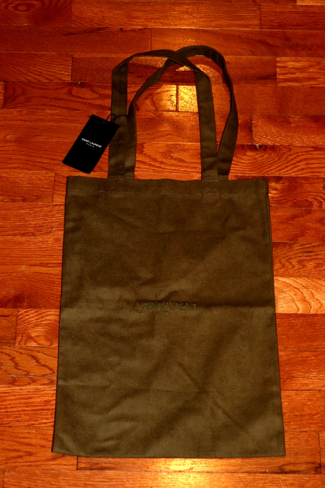 BNWT Saint Laurent Brushed Cotton Totebag MSRP $110!!!!
