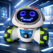 Fisher Price Think  Learn Teach N Tag Movi Robot Interactive Learning Toy WORKS