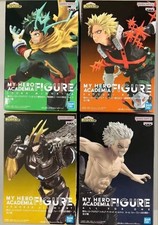 Set of 4 Hero Academia Figure Deku Bakugo All Might One For All BANPRESTO