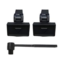 Dust Cover Hinges for Sony For PS-LX300H Turntable 2 Pieces with Brush