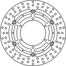 TRW Bremsscheibe (für: BMW R 1100 R ABS 259R 98-01 vorne )