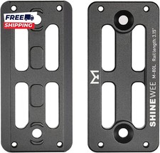 Arca Dovetail Rail for M-LOK System Quick-Release Tripod Mount Adapter