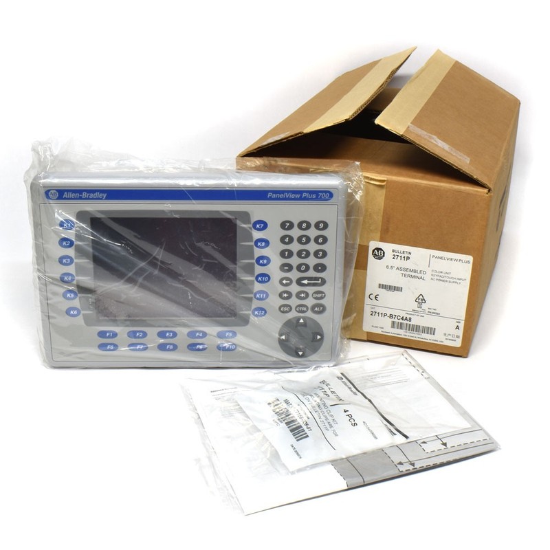 Allen-Bradley 2711P-B7C4A8 PanelView Plus 700 Color HMI Keypad Touch 2711P-RP8A