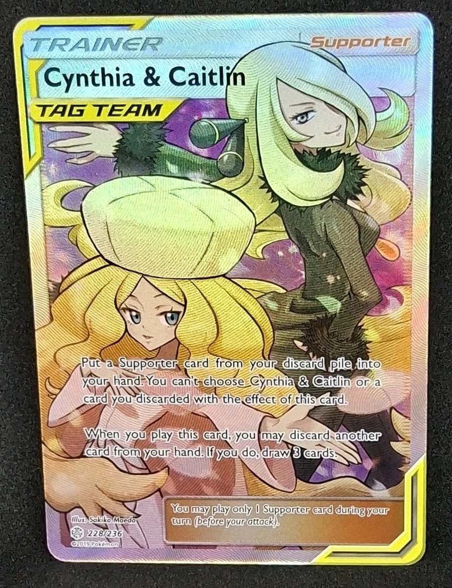 Cynthia & Caitlin Pokémon TCG Cards for sale | eBay