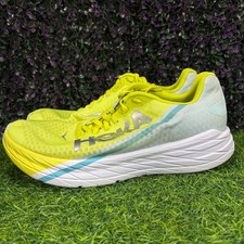 Hoka Rocket X Men's Size 10 Blue Glass Evening Primrose Running Shoes Sneakers