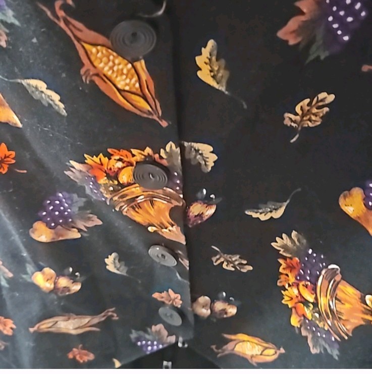 Basic Editions Vintage Cornucopia Thanksgiving Ve… - image 6