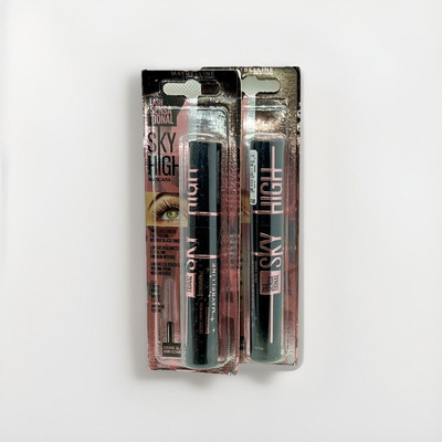 2*Maybelline Mascara Lash Sensational Sky High Cosmic Black /Noir  7.2ml & Set