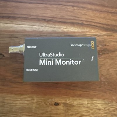 Blackmagic UltraStudio Mini Monitor Thunderbolt 2 SDI & HDMI Out