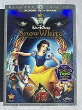 New Snow White and the Seven Dwarfs Blu-ray/DVD, 2009, Diamond Edition