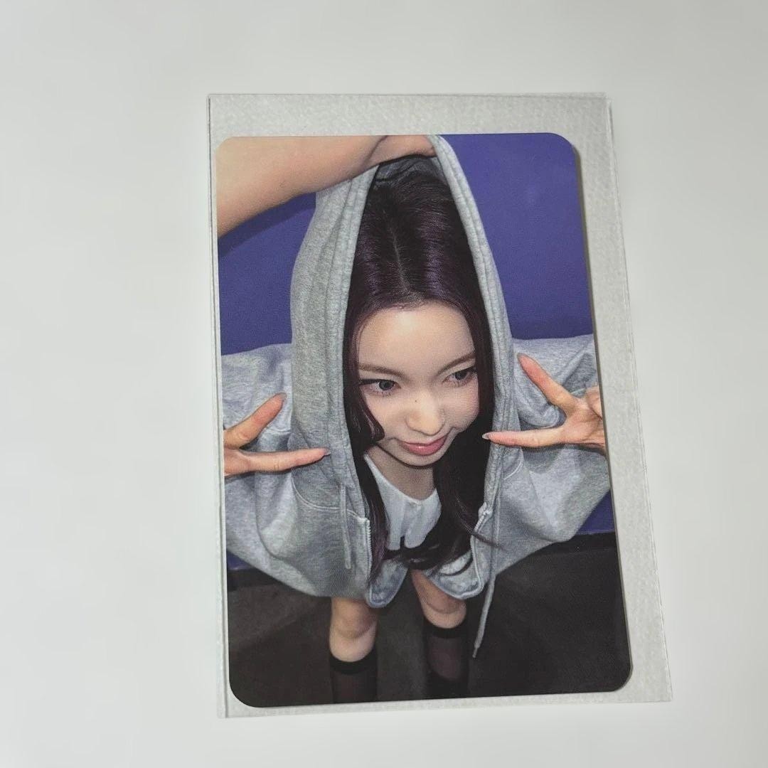 NMIXX MAKESTAR FANSIGN PHOTOCARD BLUE VALENTINE HOODIE LUCKY DRAW
