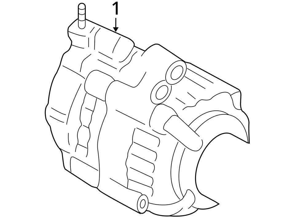 Alternator Fits 15-19 TLX 677559 Foto 3 de 4