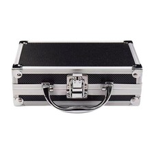 Aluminum Alloy Carrying Case,Tool Box with Foam Multifunctional Small Hard Case