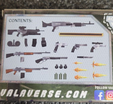 Valaverse Action Force 1 12 scale Weapons Pack Juliet weapons and effect set
