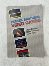 Vintage 1983 Parker Brothers Video Game Instructions Manual