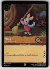 Piglet - Very Small Animal Cold Foil Rise of the Floodborn 18/204 Lorcana NM