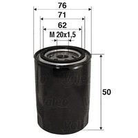 Valeo ÖLfilter U.A. FüR Alfa Romeo, Alpine, Aro, Dacia, Jeep, Lada, Lancia