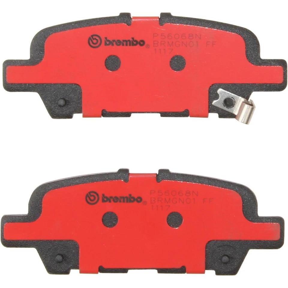 Juego de 2 pastillas de freno de disco delanteras traseras Brembo para Infiniti QX60 2014-2016 2017 2018 Foto 3 de 4