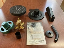NEW Moen 82628BL Rinza Posi-Temp Tub&Shower Trim Matte Black w/Valve B29