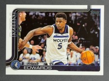 2025-26 Topps Basketball Base 108 Anthony Edwards - Minnesota Timberwolves