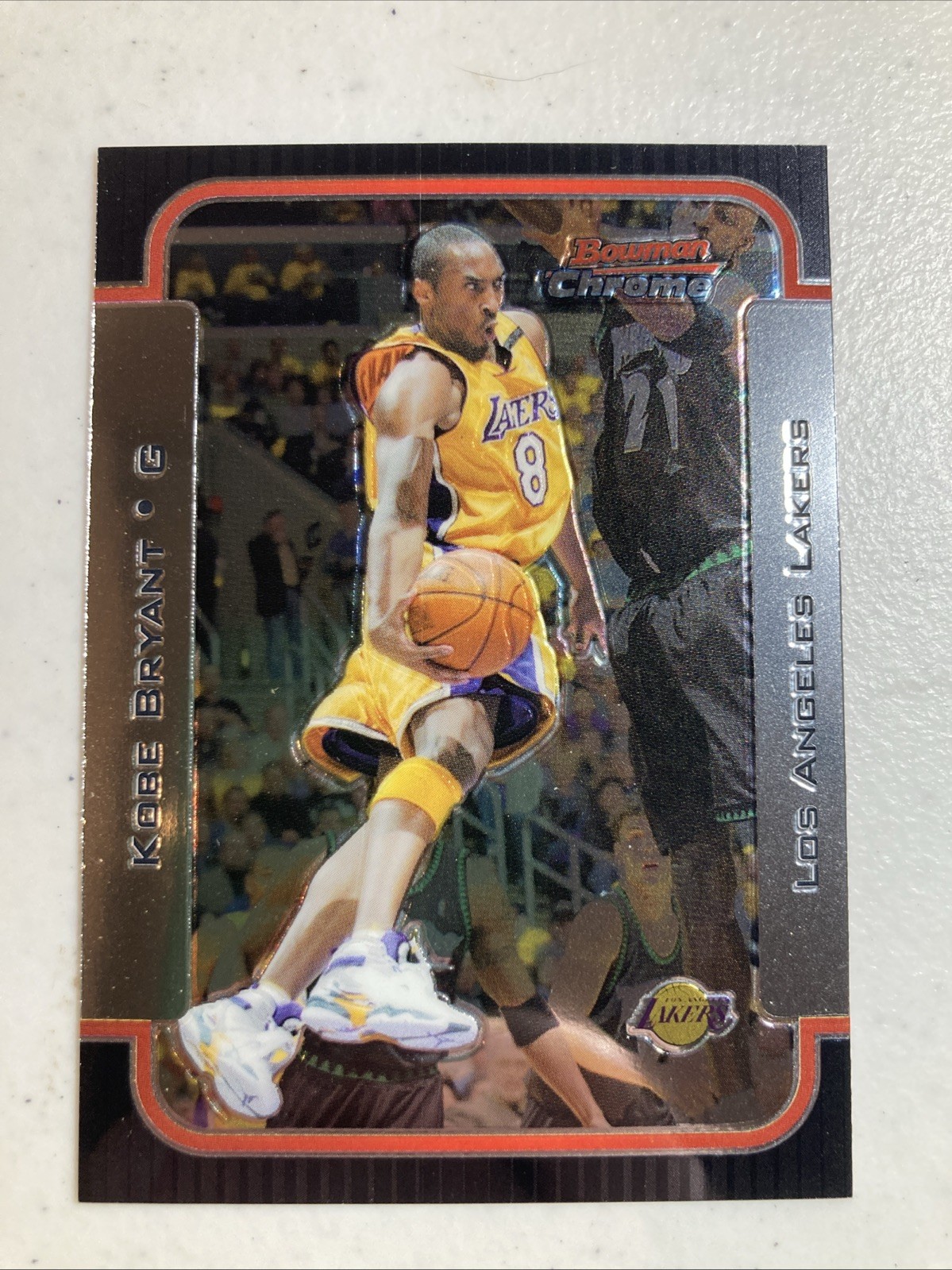 2003/04 Bowman Chrome KOBE BRYANT #100 LA LAKERS HOF 🔥SHARP🔥
