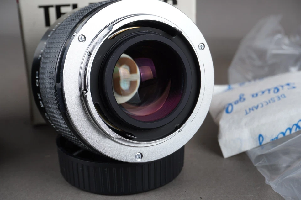 Lente de conversión Kenko Tele Plus MC7 2x [Olympus OM] - EN CAJA, NOS Foto 3 de 4