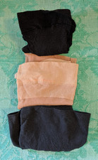 Vintage Stockings Nylons Lot 3 pr Worn Used Thigh Over Knee High K11