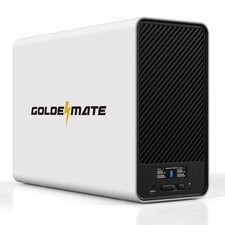 GOLDENMATE 1500VA 1000W Lithium UPS Battery Backup LiFePO4