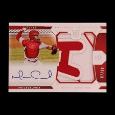 2021 Panini NT Baseball Rookie Patch Autograph /99 Rafael Marchan Philadelphia 