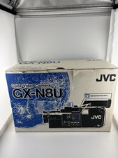 JVC 1985 Vintage Color Video Camera With Zoom Lens Model GX-N8U W/ Box Manuals