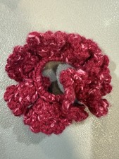 Crochet Handmade Hair Scrunchie New