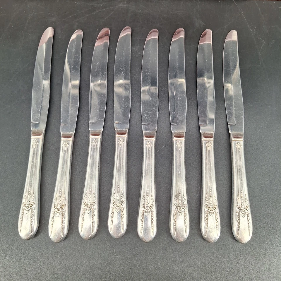 WM Rogers MFG Co. Plato Extra Original Rogers 52 Piezas Cubiertos con Caja de Almacenamiento Foto 3 de 4