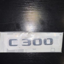 2017-2020 Mercedes-benz C300 Rear Trunk Decalsticker Oem 228 2017-2020 Mercedes-benz C300 Rear Trunk Decalsticker Oem 228