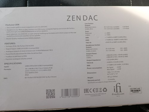 ifi Zen Dac Hi-res DAC amp - Picture 3 of 5