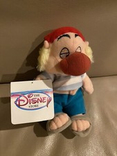 DISNEY Parks PETER PAN MR. SMEE 7  PLUSH BEAN BAG TOY Beanie Vintage