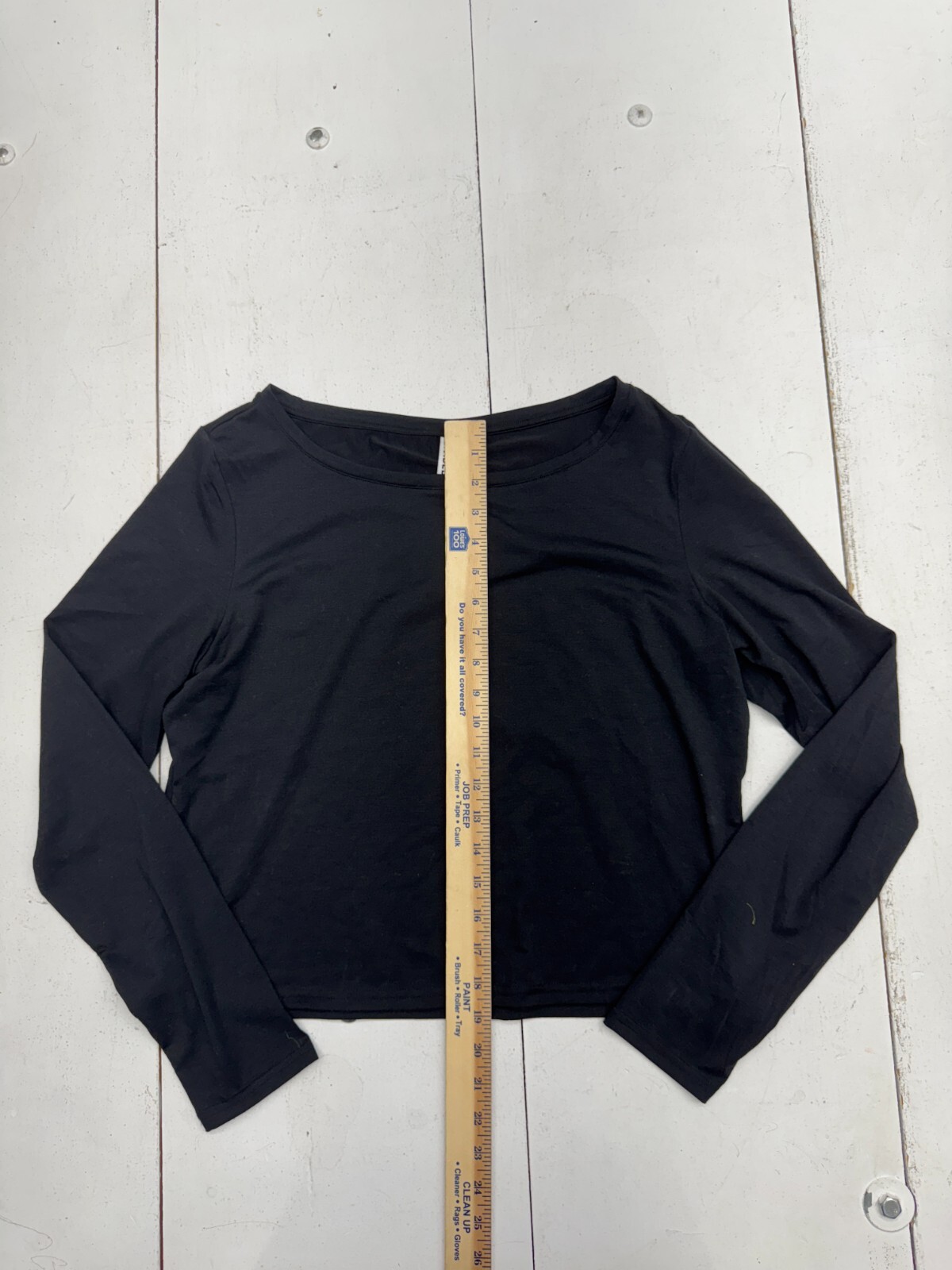 Divided H&M Black Long SLeeve Shirt Womens Size Large