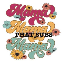 Sublimation Print Mama Mama Mama Ready to Press Heat Transfer