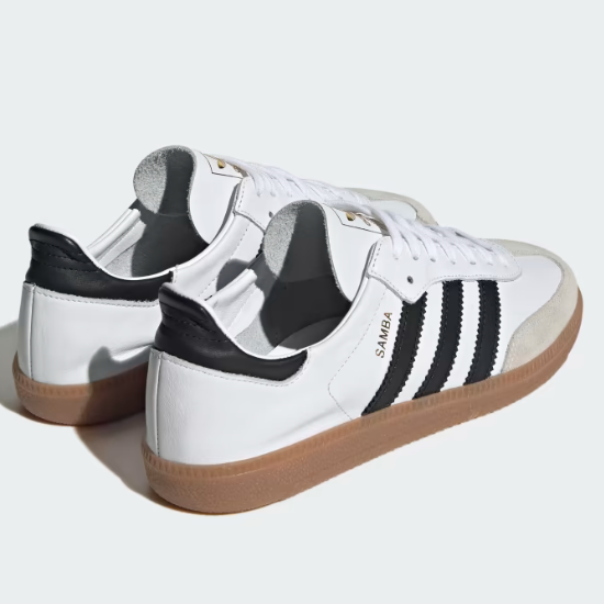 Adidas Samba Decon Leather Shoes 'White Gum' - IF0642 