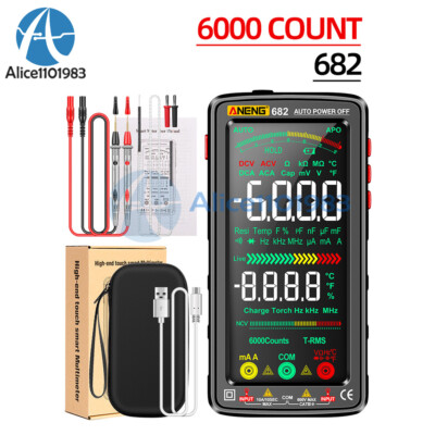 ANENG 683/682/681 Smart Digital Multimeter AC/DC Capacitance Meter Diode Tester