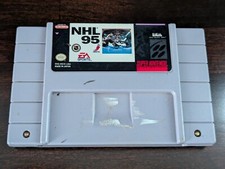 NHL 95 SNES Super Nintendo SNES Cartridge Only Authentic (See Pics)
