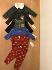 Cat  Jack/Others, Infant Boys Clothing Lot of 6 5 New Size 6-9, 6-12 Months