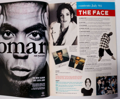 Winona Ryder PEDRO ALMODOVAR Holly Woodlawn THE FACE magazine