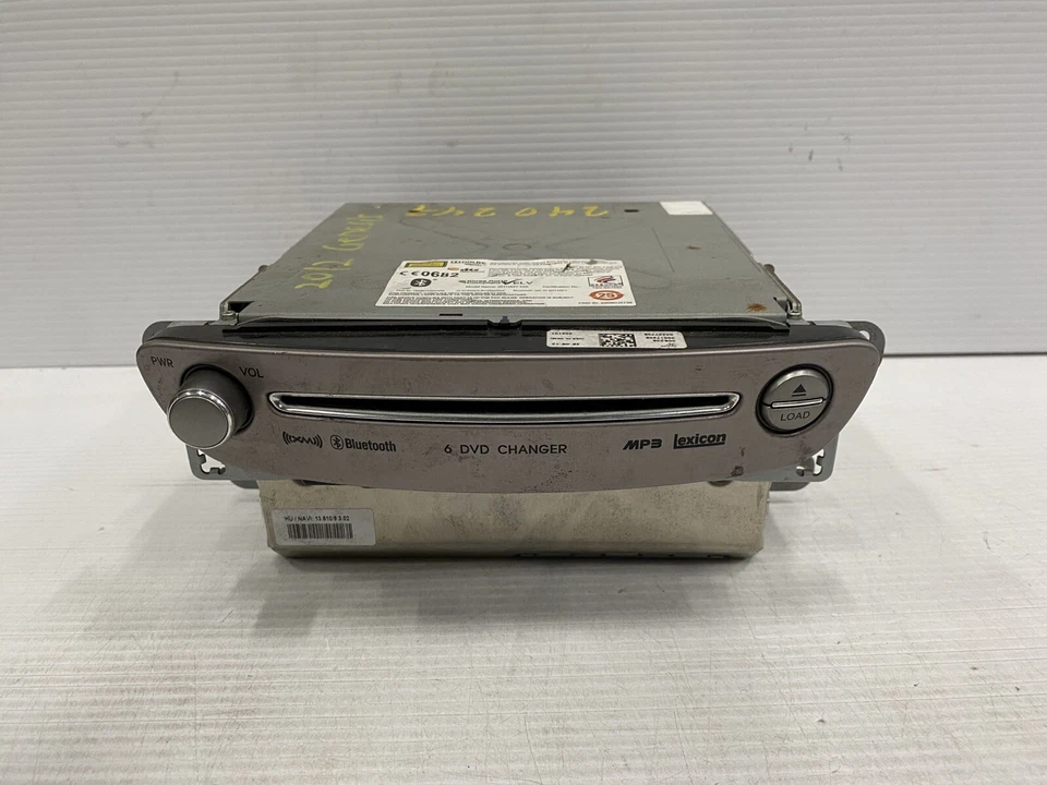 2009-2013 HYUNDAI GENESIS NAVIGATION CD RADIO RECEIVER HEAD UNIT OEM 96560-3M857 - Image 2 of 4