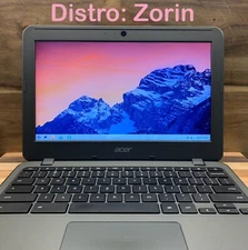 💻 Linux Chromebook – 🔷🟦 Zorin Pre-Installed | ✨ Clean & Good Condition!