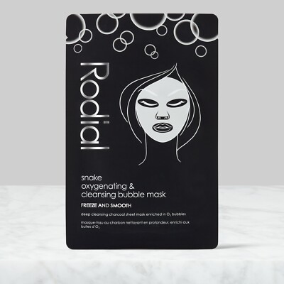 Rodial Snake Oxygenating & Cleansing Bubble Sheet Mask Individual Beutel
