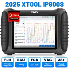 XTOOL IP900S Topology Map Bidirectional ECU Coding OBD2 Scanner Upgrade of D8S