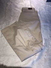 Lee, Relaxed Fit, At the Waist, Light Khaki Straight Leg Pants size 10 Med
