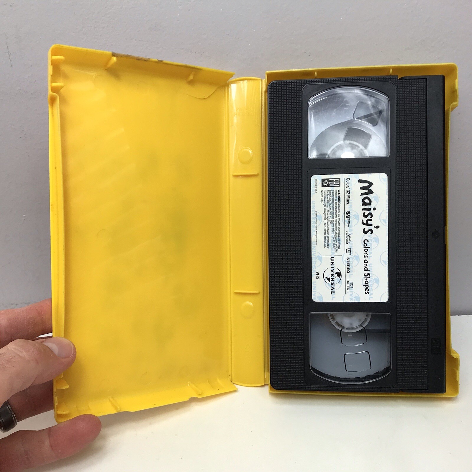 Nick Jr Maisy Colors & Shapes VHS Video Tape Nickelodeon BUY 2 GET 1