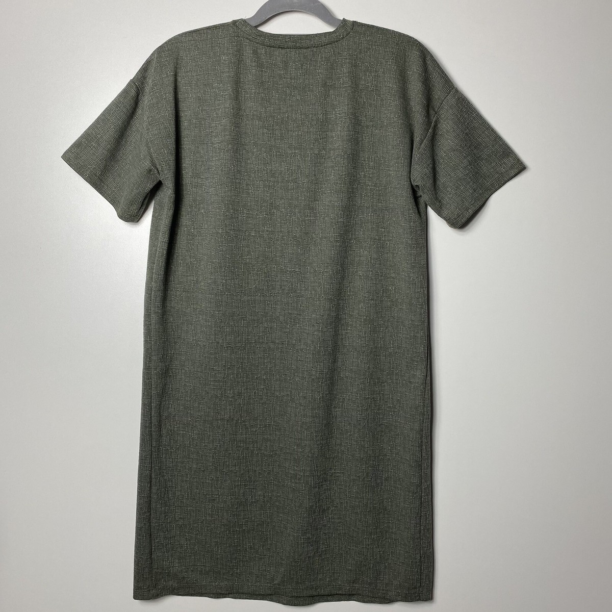 zara t shirt dress women's olive green size S | eBay