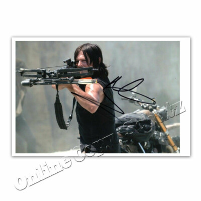 Norman Reedus als Daryl Dixon in Wlaking Dead -  Autogrammfoto |1|